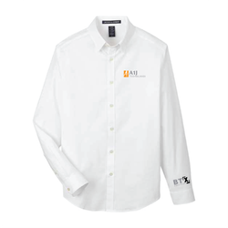Image of A1J - CrownLux Performance® Spencer Poplin Dress Shirt - DG505