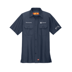 Image of Chandler - Red Kap Short Sleeve Solid Ripstop Shirt. SY60