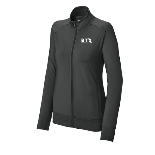 BTX - Sport-Tek Ladies Sport-Wick Stretch Full-Zip Cadet Jacket LST857 image thumbnail