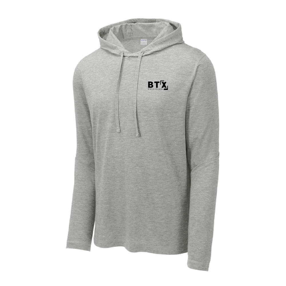 BTX - Sport-Tek PosiCharge Tri-Blend Wicking Long Sleeve Hoodie ST406 primary image
