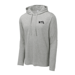 Image of BTX - Sport-Tek PosiCharge Tri-Blend Wicking Long Sleeve Hoodie ST406