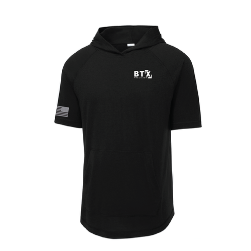 BTX - Sport-Tek PosiCharge Tri-Blend Wicking Short Sleeve Hoodie. ST404 image thumbnail