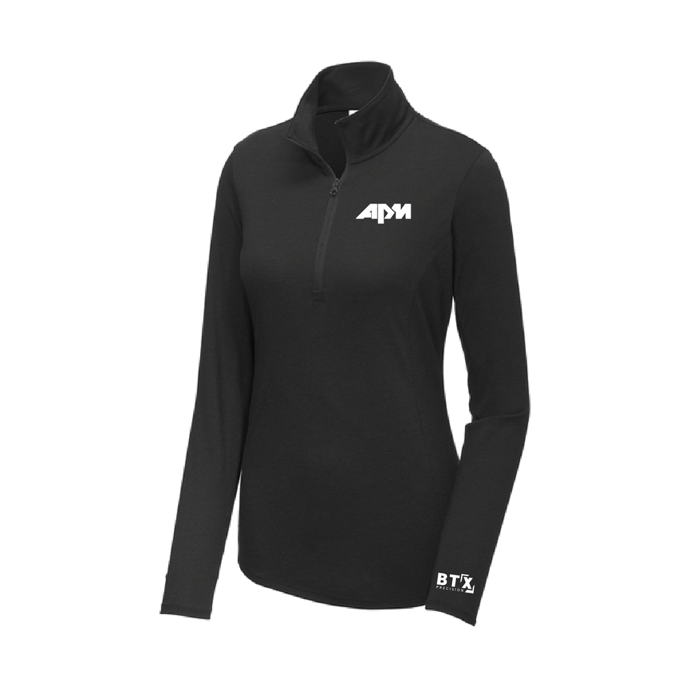 APM - Sport-Tek Women's PosiCharge Tri-Blend Wicking 1/4-Zip Pullover. LST407 primary image