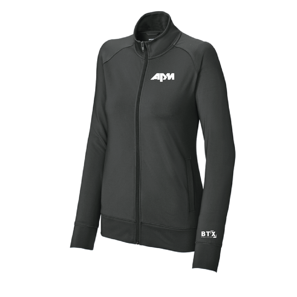 APM - Sport-Tek Ladies Sport-Wick Stretch Full-Zip Cadet Jacket LST857 primary image