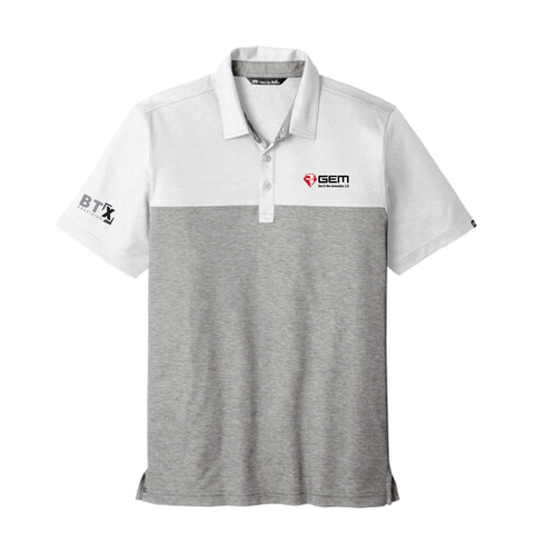 GEM - TravisMathew Oceanside Blocked Polo. TM1MU414 image thumbnail