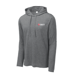 Image of GEM - Sport-Tek PosiCharge Tri-Blend Wicking Long Sleeve Hoodie ST406