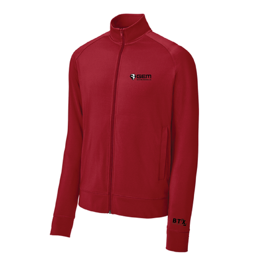 GEM - Sport-Tek Sport-Wick Stretch Full-Zip Cadet Jacket ST857 image thumbnail