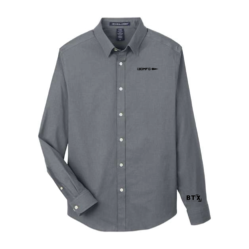 i3D - CrownLux Performance® Spencer Poplin Dress Shirt - DG505 image thumbnail