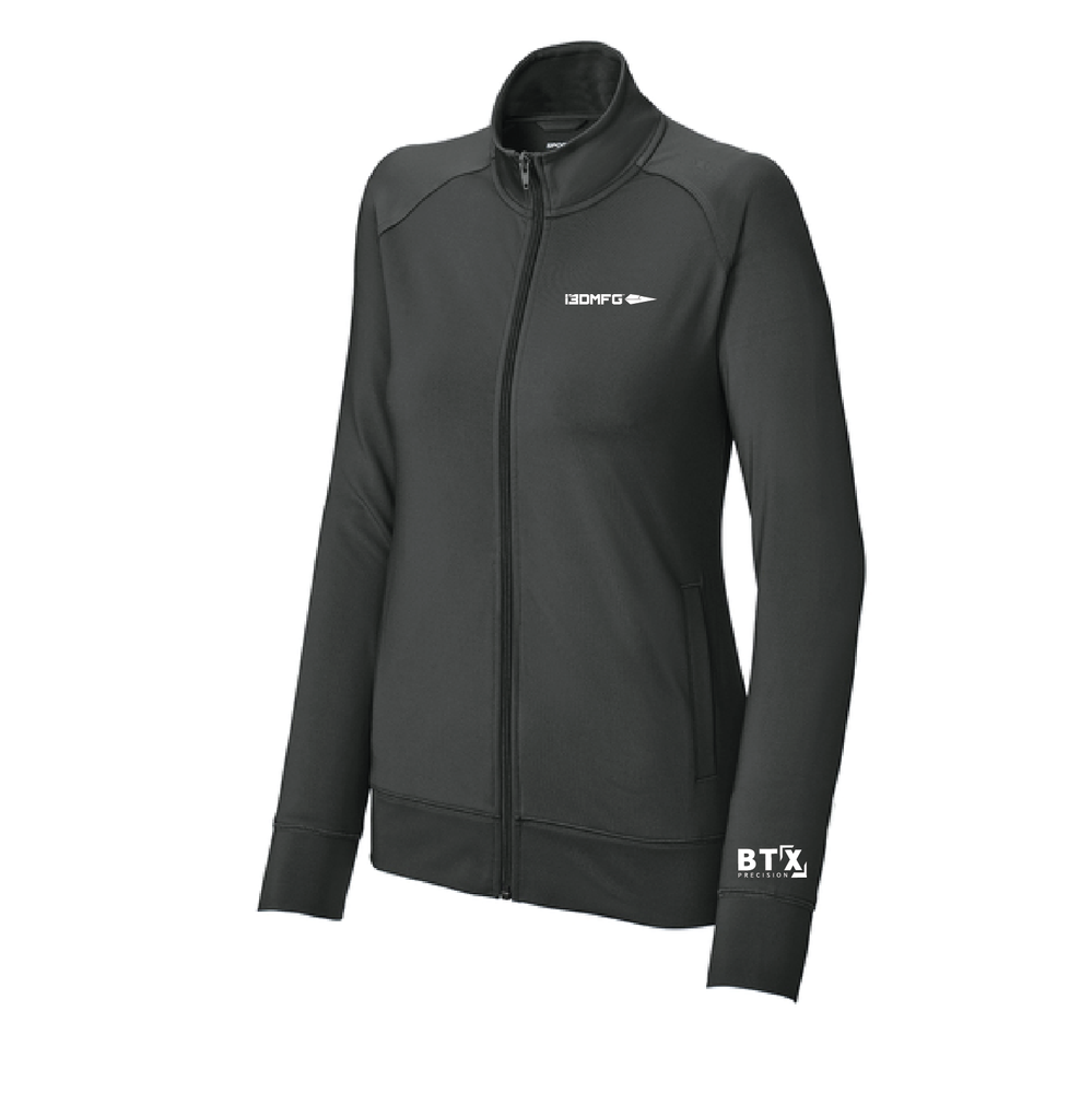 i3D- Sport-Tek Ladies Sport-Wick Stretch Full-Zip Cadet Jacket LST857 primary image