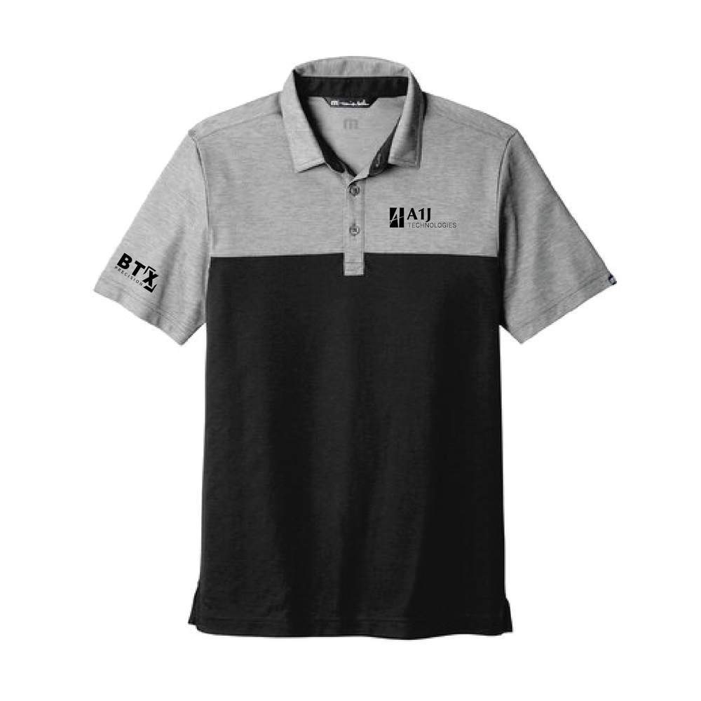 A1J - TravisMathew Oceanside Blocked Polo. TM1MU414 primary image