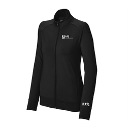 Image of A1J - Sport-Tek Ladies Sport-Wick Stretch Full-Zip Cadet Jacket LST857