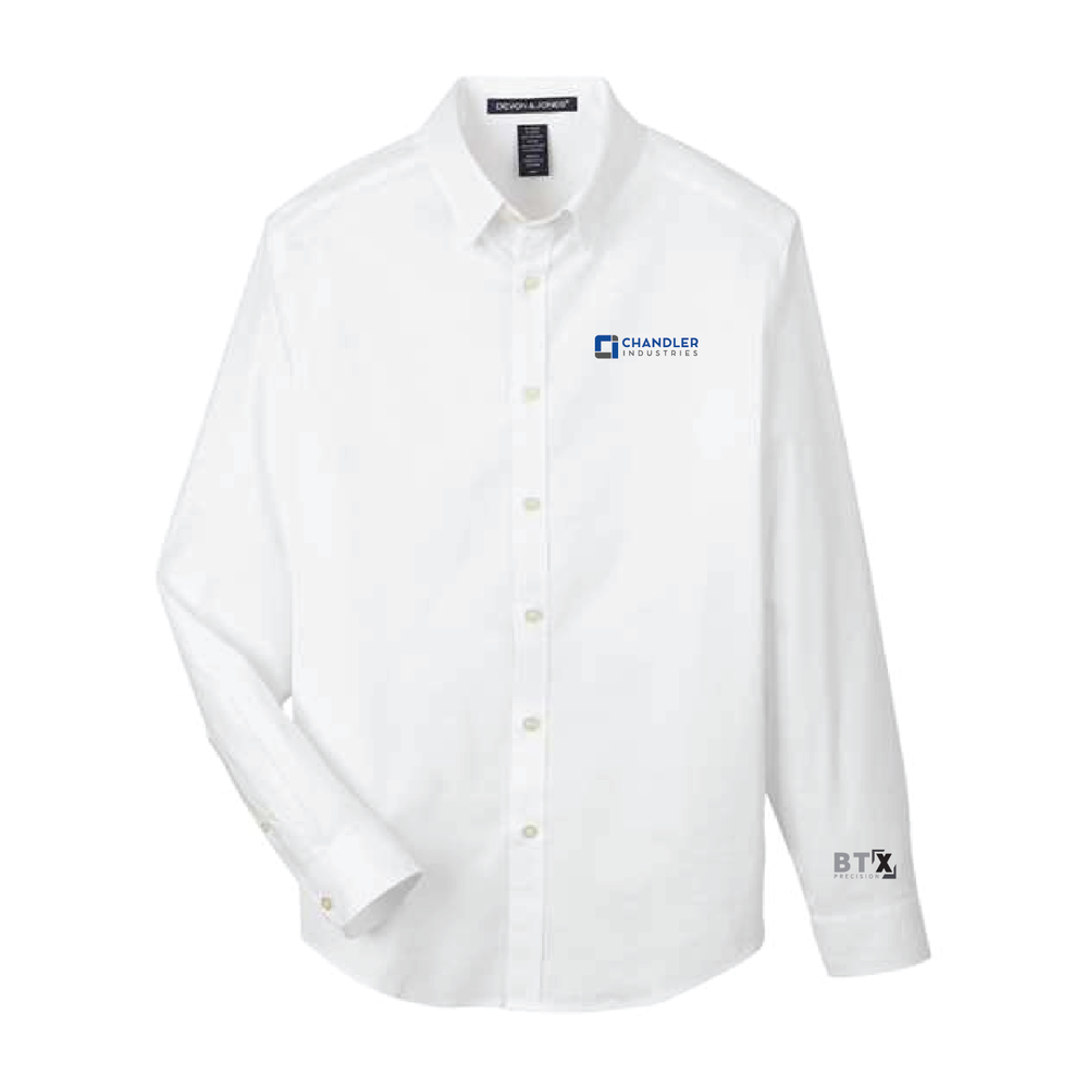 CrownLux Performance® Spencer Poplin Dress Shirt - DG50 primary image