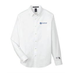 Image of Chandler - CrownLux Performance® Spencer Poplin Dress Shirt - DG505