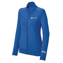 Image of Chandler - Sport-Tek Ladies Sport-Wick Stretch Full-Zip Cadet Jacket LST857