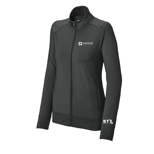 Chandler - Sport-Tek Ladies Sport-Wick Stretch Full-Zip Cadet Jacket LST857 image thumbnail