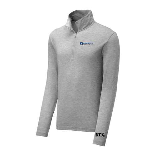 Sport-Tek PosiCharge Tri-Blend Wicking 1/4-Zip Pullover. ST407 image thumbnail