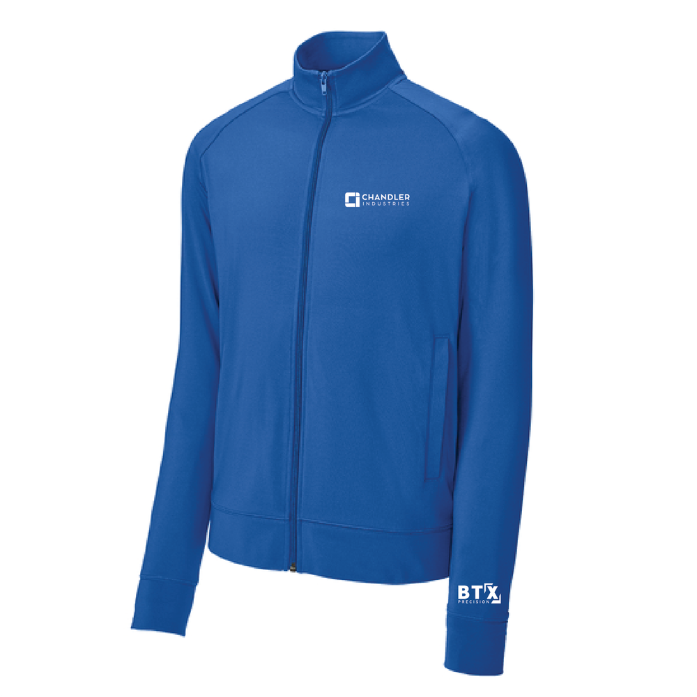 Sport-Tek Sport-Wick Stretch Full-Zip Cadet Jacket ST857 primary image
