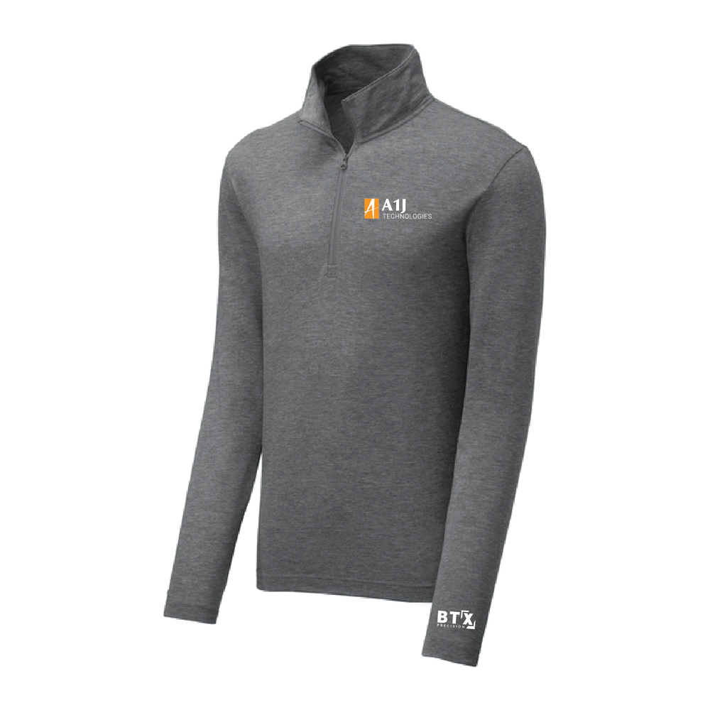 A1J - Sport-Tek PosiCharge Tri-Blend Wicking 1/4-Zip Pullover. ST407 primary image