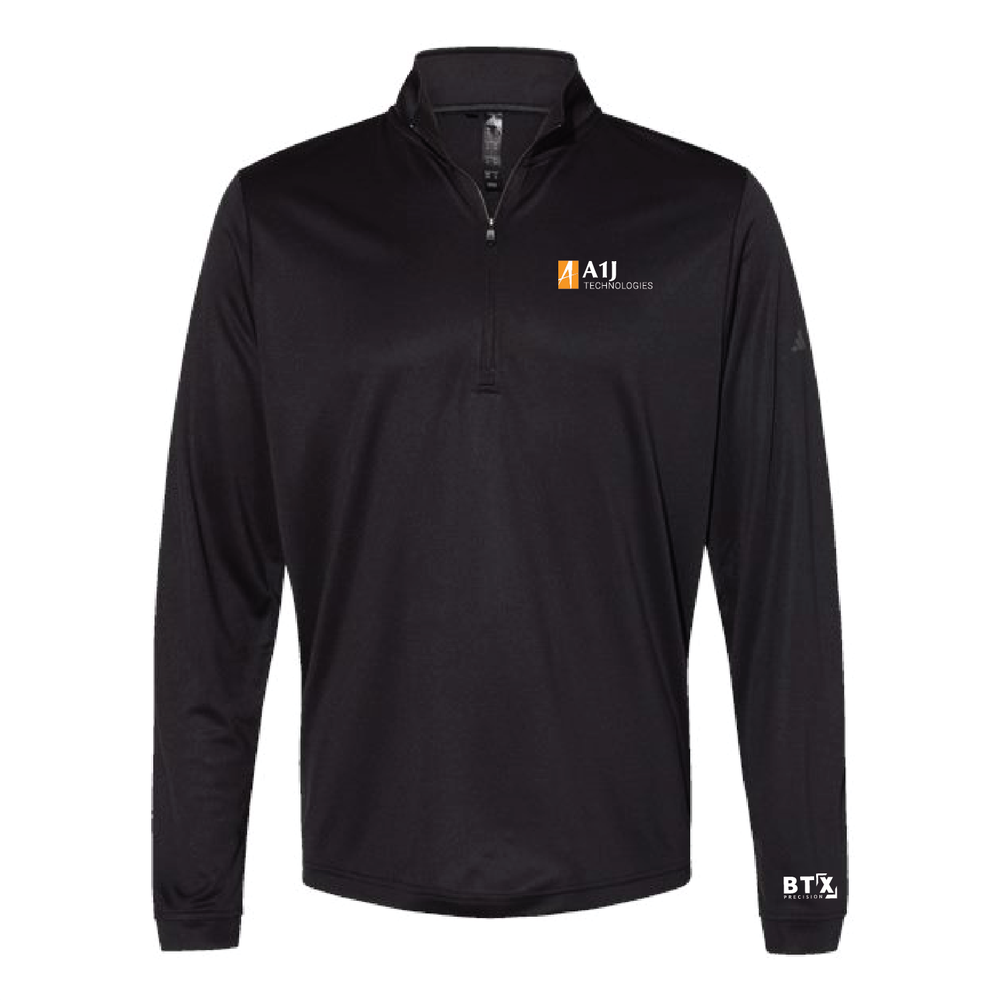 A1J - Adidas Lightweight Quarter-Zip Pullover - A401 primary image