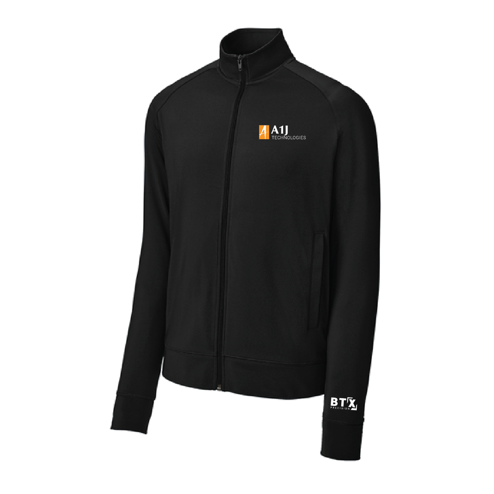 A1J - Sport-Tek Sport-Wick Stretch Full-Zip Cadet Jacket ST857 primary image