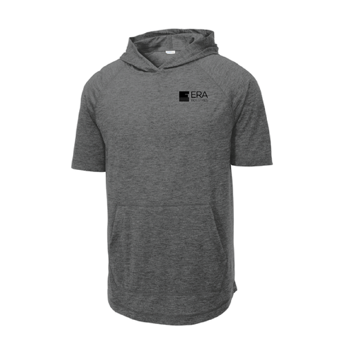 ERA - Sport-Tek PosiCharge Tri-Blend Wicking Short Sleeve Hoodie. ST404 image thumbnail