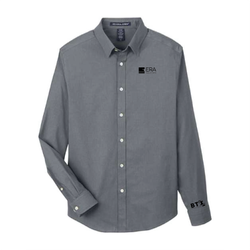 Image of ERA - CrownLux Performance® Spencer Poplin Dress Shirt - DG505 