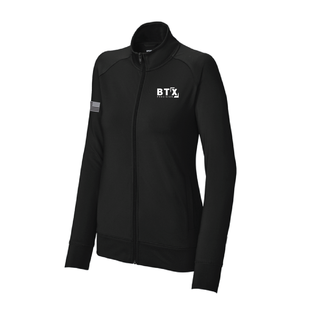 BTX - Sport-Tek Ladies Sport-Wick Stretch Full-Zip Cadet Jacket LST857 primary image
