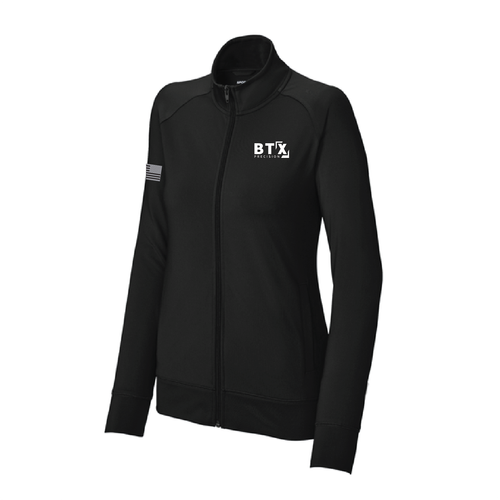 BTX - Sport-Tek Ladies Sport-Wick Stretch Full-Zip Cadet Jacket LST857 image thumbnail