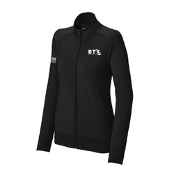Image of BTX - Sport-Tek Ladies Sport-Wick Stretch Full-Zip Cadet Jacket LST857