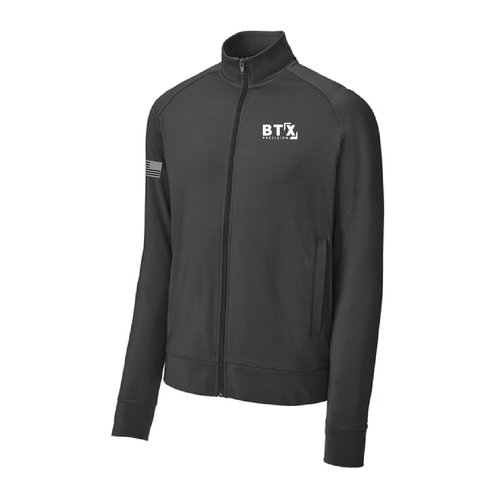 BTX - Sport-Tek Sport-Wick Stretch Full-Zip Cadet Jacket ST857 image thumbnail