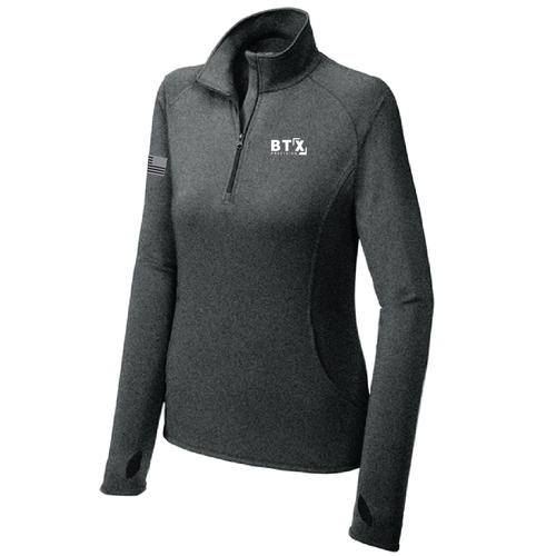 BTX-Sport-Tek® Ladies Sport-Wick® Stretch 1/2-Zip Pullover. LST850 image thumbnail