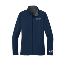 Image of HTS - Port Authority® Ladies Vertical Texture Full-Zip Jacket