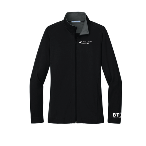 HTS - Port Authority® Ladies Vertical Texture Full-Zip Jacket image thumbnail
