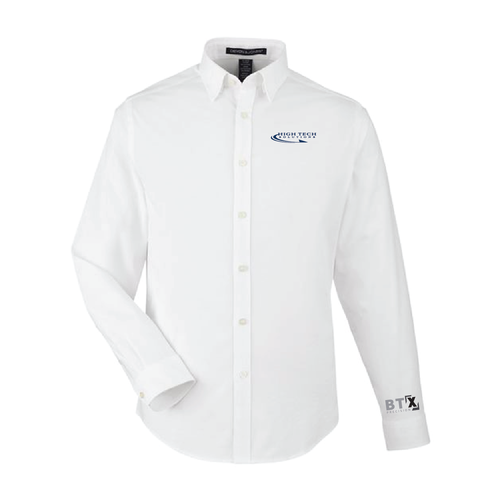HTS - CrownLux Performance® Spencer Poplin Dress Shirt - DG505 image thumbnail