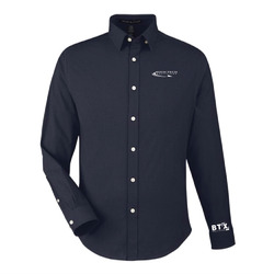 Image of HTS - CrownLux Performance® Spencer Poplin Dress Shirt - DG505