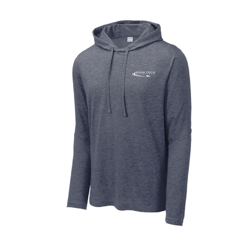HTS - Sport-Tek PosiCharge Tri-Blend Wicking Long Sleeve Hoodie ST406 image thumbnail