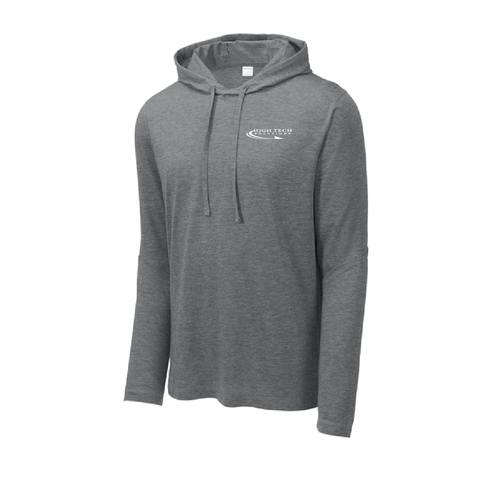HTS - Sport-Tek PosiCharge Tri-Blend Wicking Long Sleeve Hoodie ST406 image thumbnail