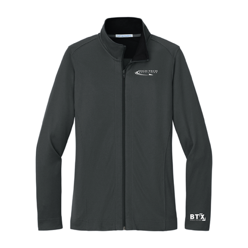 HTS - Port Authority® Ladies Vertical Texture Full-Zip Jacket image thumbnail