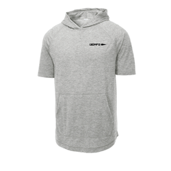 Image of i3D - Sport-Tek PosiCharge Tri-Blend Wicking Short Sleeve Hoodie. ST404