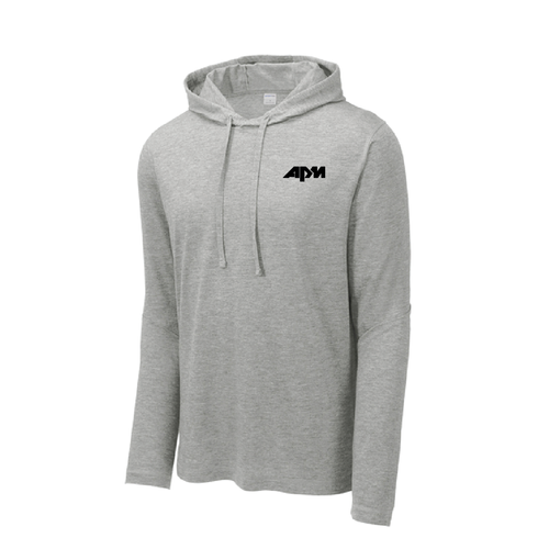 APM - Sport-Tek PosiCharge Tri-Blend Wicking Long Sleeve Hoodie ST406 image thumbnail