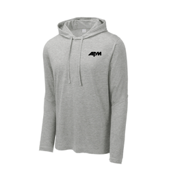 Image of APM - Sport-Tek PosiCharge Tri-Blend Wicking Long Sleeve Hoodie ST406