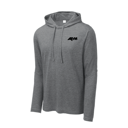 APM - Sport-Tek PosiCharge Tri-Blend Wicking Long Sleeve Hoodie ST406 image thumbnail