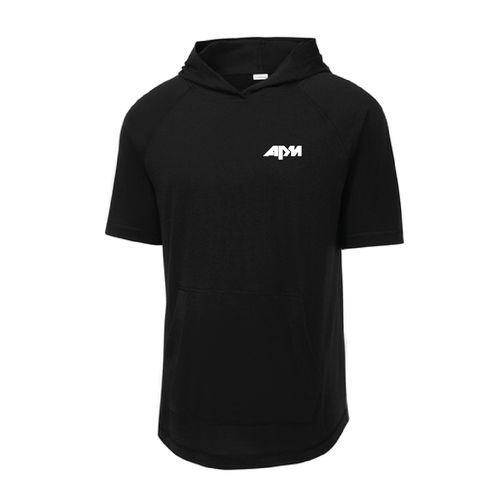 APM - Sport-Tek PosiCharge Tri-Blend Wicking Short Sleeve Hoodie. ST404 image thumbnail