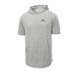 Image of A1J - Sport-Tek PosiCharge Tri-Blend Wicking Short Sleeve Hoodie. ST404