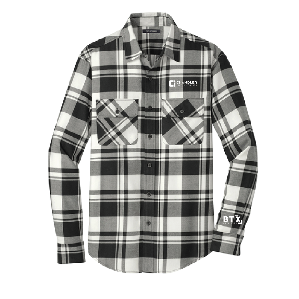 Chandler - Port Authority Plaid Flannel Shirt. W668 primary image