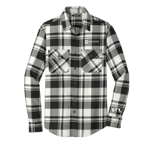 Chandler - Port Authority Plaid Flannel Shirt. W668 image thumbnail