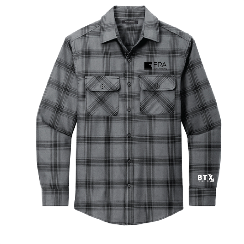 ERA-Port Authority Plaid Flannel Shirt. W668  primary image