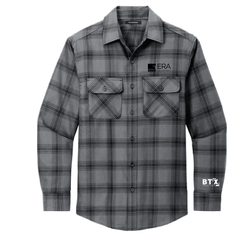 Image of ERA-Port Authority Plaid Flannel Shirt. W668 