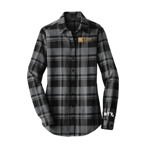 ERA- Port Authority Women's Plaid Flannel Tunic . LW668 image thumbnail