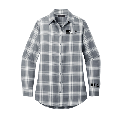 ERA- Port Authority Women's Plaid Flannel Tunic . LW668 image thumbnail